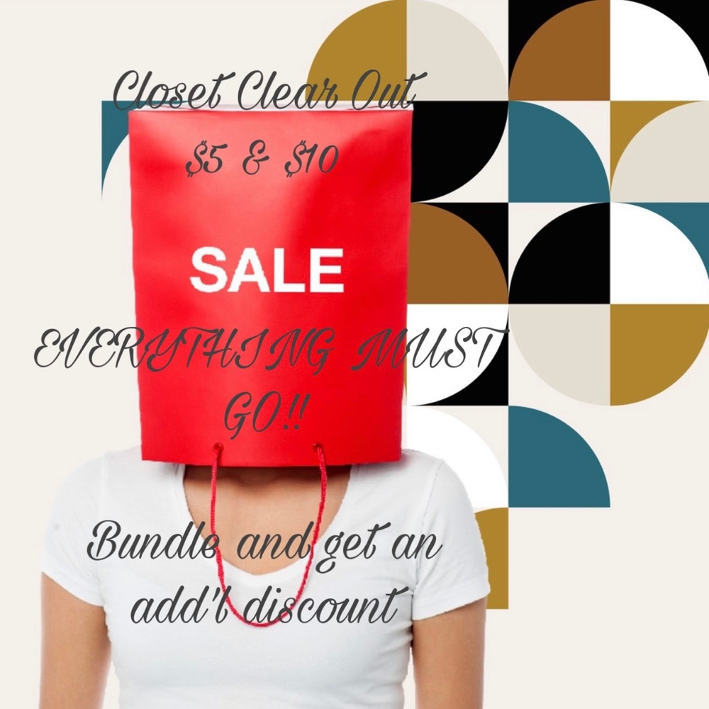 Closet Clear Out Sale!’